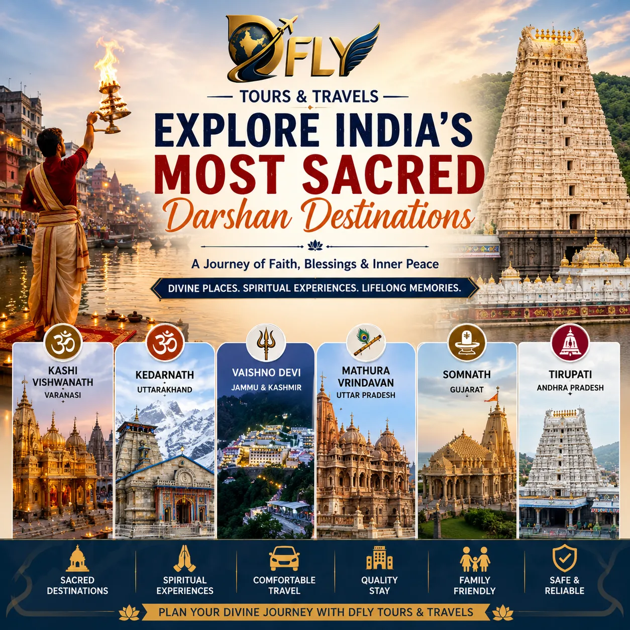 Explore India's Most Sacred Darshan Destinations
