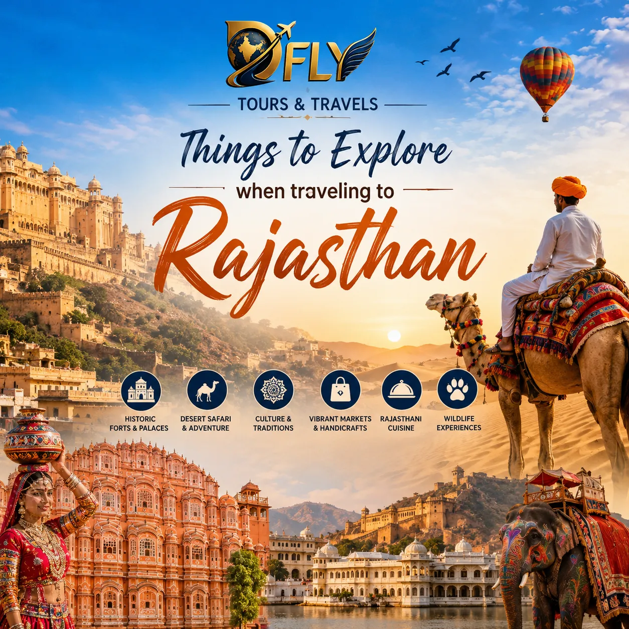 Things to explore when traveling to Rajasthan