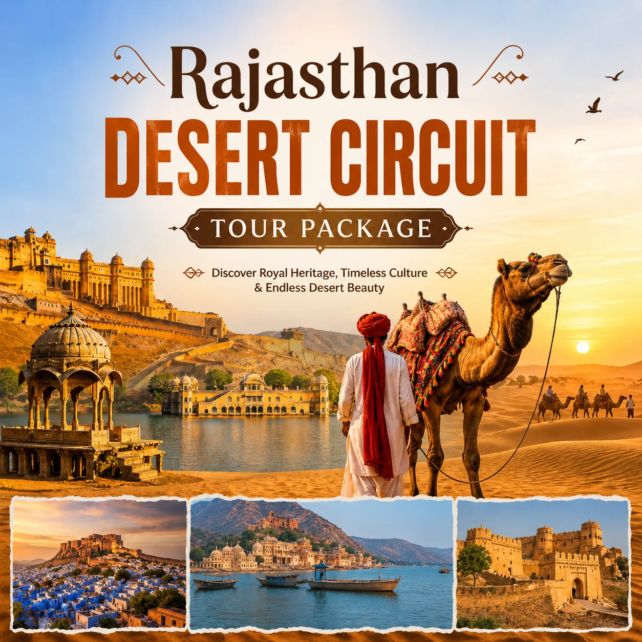 Rajasthan Desert Circuit Tour Package