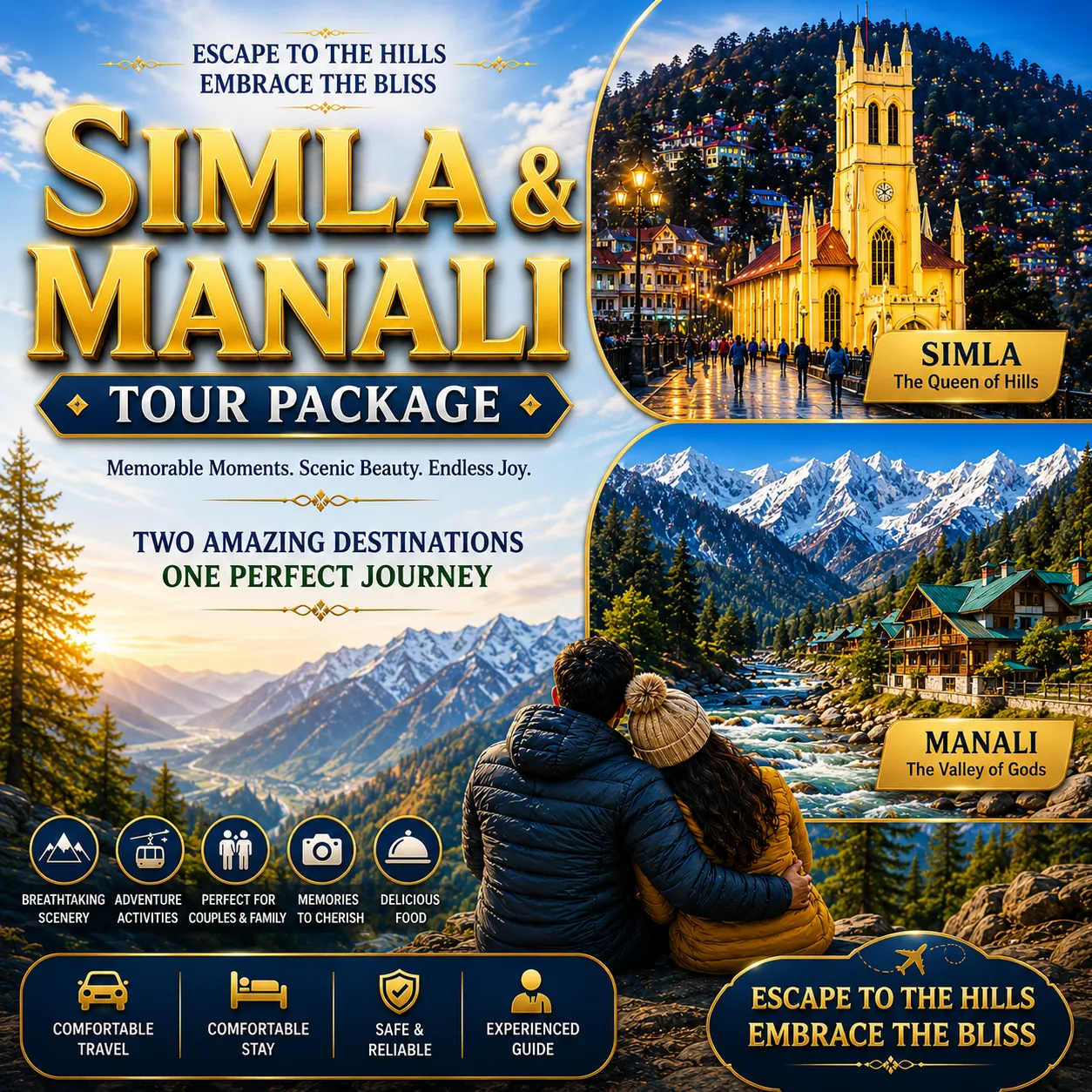 Shimla & Manali Tour Package