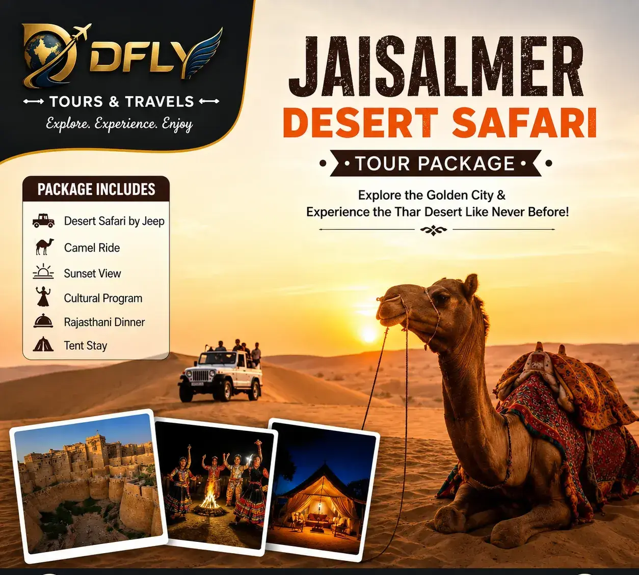Jaisalmer Desert Safari Tour Package